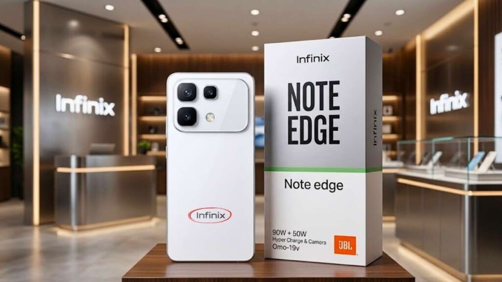 Infinix Note Edge 2026 diseño elegante y conectividad 5G garantizada